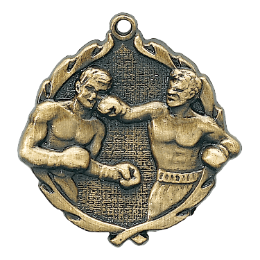 Wreath II Boxing Medals - AndersonTrophy.com