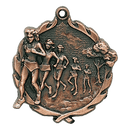 Wreath II Cross Country Medals - AndersonTrophy.com