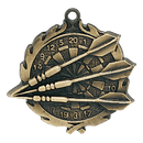 Wreath II Darts Medals - AndersonTrophy.com