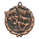 Wreath II Drama Medals - AndersonTrophy.com