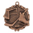 Wreath II Hockey Stick & Skate Medals - AndersonTrophy.com