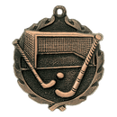 Wreath II Hockey Sticks Medals - AndersonTrophy.com