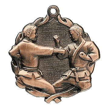 Wreath II Martial Arts Medals - AndersonTrophy.com