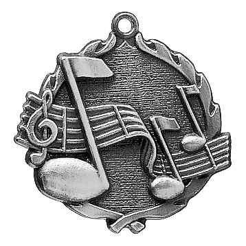 Wreath II Music Medals - AndersonTrophy.com