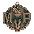 Wreath II MVP Medals - AndersonTrophy.com