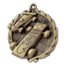 Wreath II Pinewood Derby Medals - AndersonTrophy.com