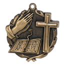 Wreath II Religious Medals - AndersonTrophy.com