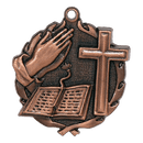 Wreath II Religious Medals - AndersonTrophy.com