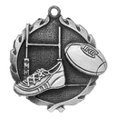 Wreath II Rugby Medals - AndersonTrophy.com