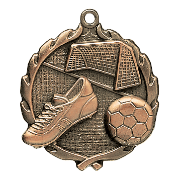 Wreath II Soccer Medals - AndersonTrophy.com