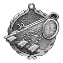 Wreath II Swim Medals - AndersonTrophy.com