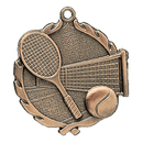 Wreath II Tennis Medals - AndersonTrophy.com