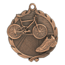 Wreath II Triathalon Medals - AndersonTrophy.com