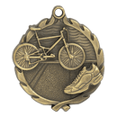 Wreath II Triathalon Medals - AndersonTrophy.com