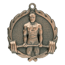 Wreath II Weightlifting Medals - AndersonTrophy.com