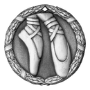 XR Wreath Ballet Dance Themed Medals - AndersonTrophy.com