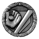 XR Wreath Baseball Glove & Bat Medals - AndersonTrophy.com