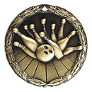 XR Wreath Bowling Themed Medals - AndersonTrophy.com