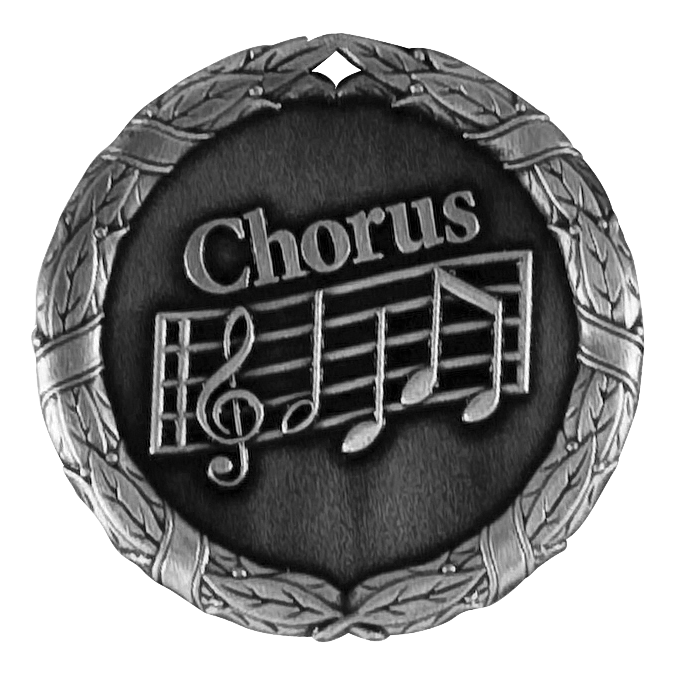 XR Wreath Chorus Medals - AndersonTrophy.com