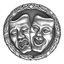 XR Wreath Drama Themed Medals - AndersonTrophy.com