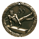 XR Wreath Gymnastics Themed Medals - Male - AndersonTrophy.com