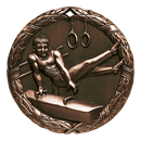 XR Wreath Gymnastics Themed Medals - Male - AndersonTrophy.com