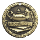 XR Wreath Honor Roll Themed Medals - AndersonTrophy.com