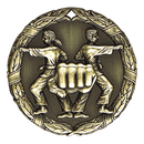 XR Wreath Martial Arts Themed Medals - AndersonTrophy.com