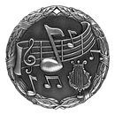 XR Wreath Music Themed Medals - AndersonTrophy.com