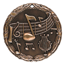 XR Wreath Music Themed Medals - AndersonTrophy.com