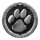 XR Wreath Paw Print Medals - AndersonTrophy.com