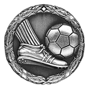 XR Wreath Soccer Kick Themed Medals - AndersonTrophy.com