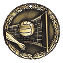 XR Wreath Volleyball Themed Medals - AndersonTrophy.com