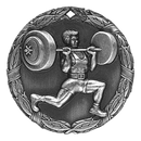 XR Wreath Weightlifting Themed Medals - AndersonTrophy.com