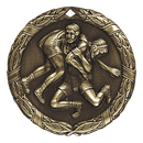 XR Wreath Wrestling Themed Medals - AndersonTrophy.com